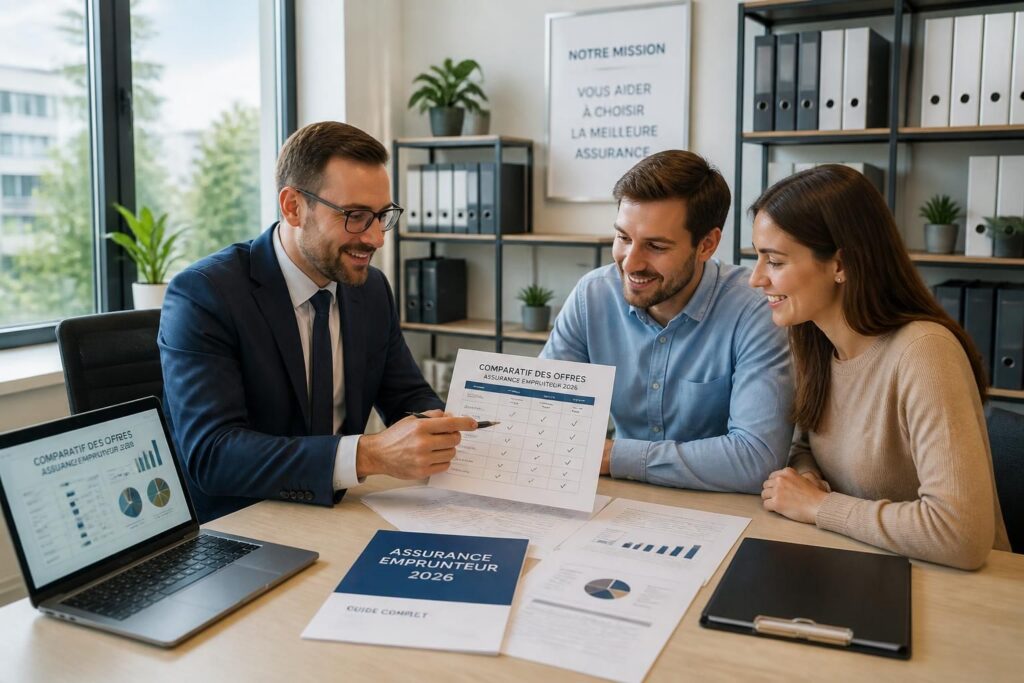 découvrez comment choisir la meilleure assurance emprunteur avec un courtier en 2026. guide complet pour comparer les offres et optimiser votre prêt immobilier.