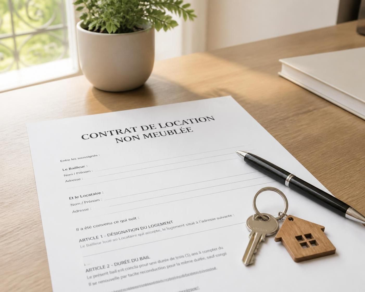 découvrez tout ce qu'il faut savoir avant de signer un bail de location non meublée : droits, obligations, et conseils pour bien louer.