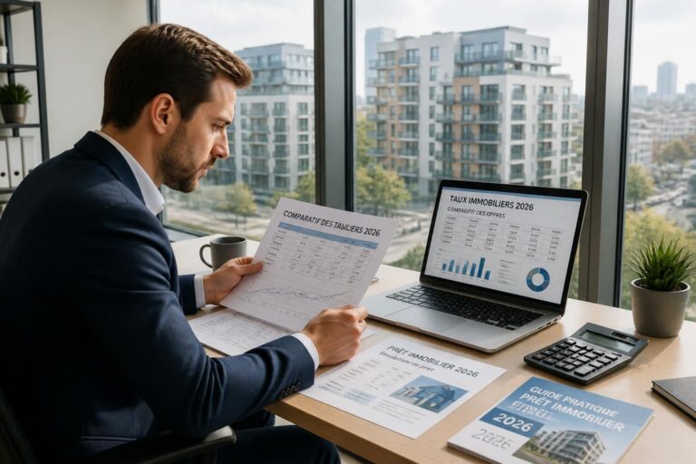 découvrez nos conseils pour sélectionner le meilleur taux de prêt immobilier en 2026 et sécuriser votre investissement immobilier avec les conditions les plus avantageuses.