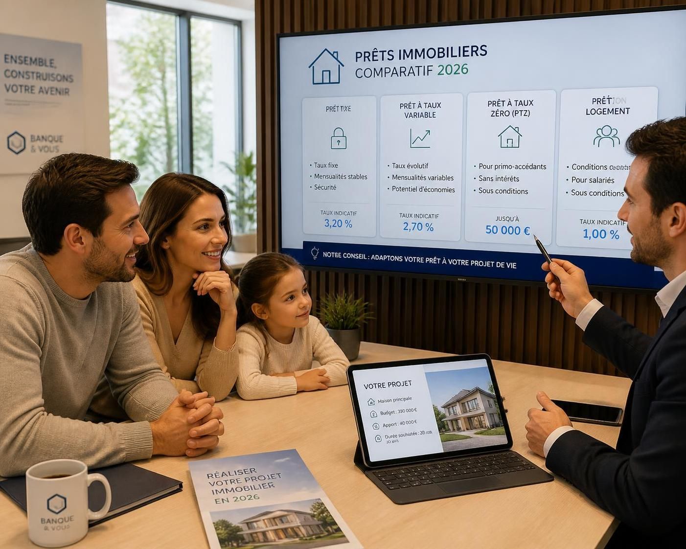 découvrez nos conseils pour estimer votre prêt immobilier en 2026 et obtenir la meilleure offre adaptée à votre projet.