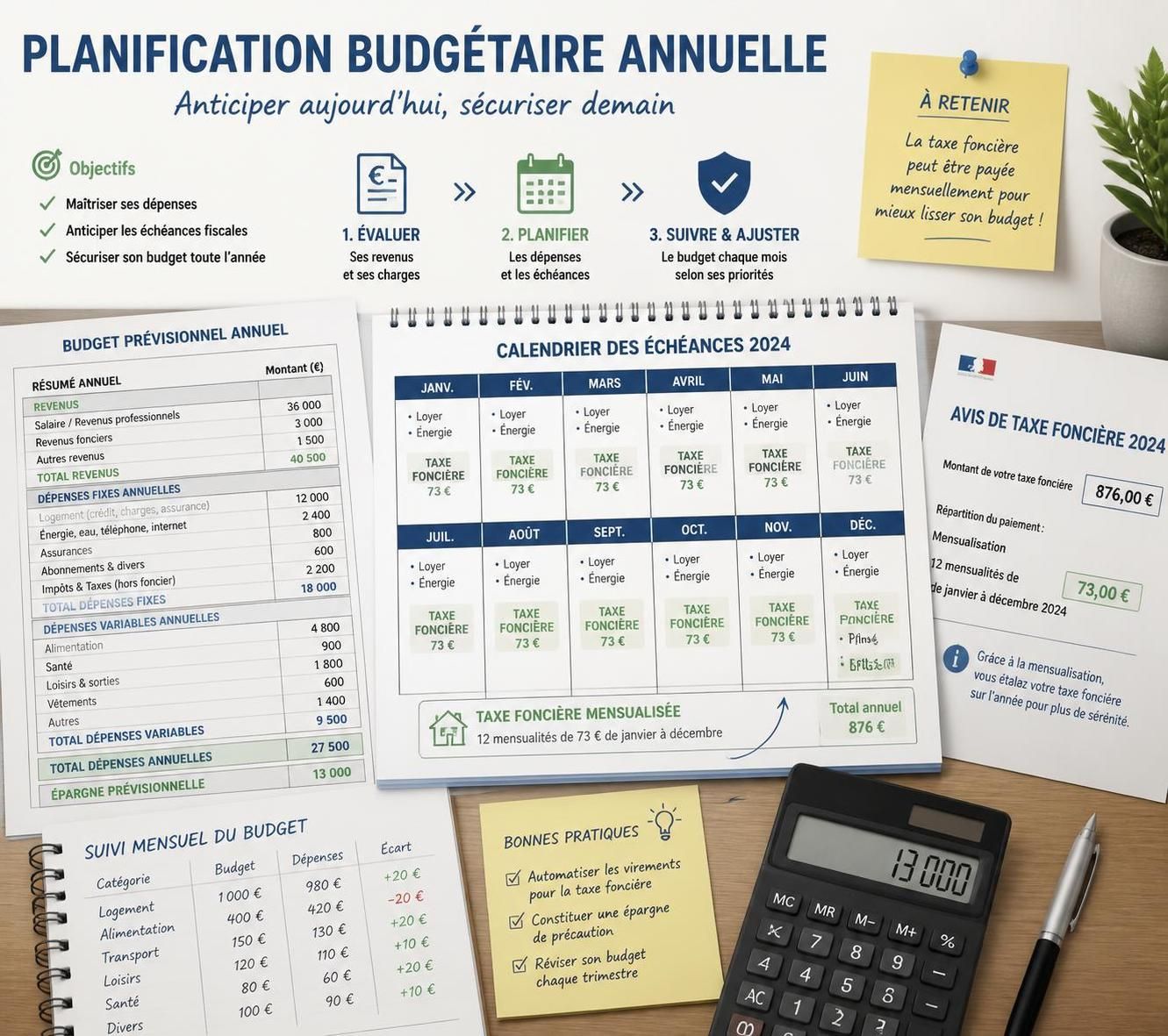 découvrez comment mensualiser votre taxe foncière en 2026 pour une gestion de budget simplifiée et sans surprise tout au long de l'année.