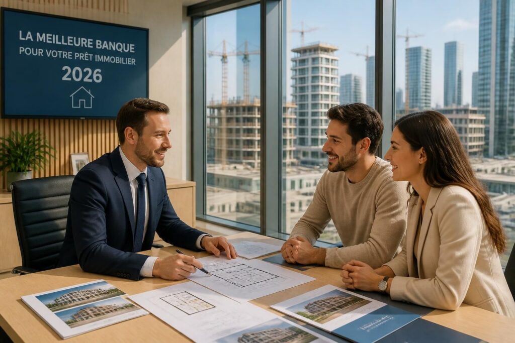 découvrez quelle est la meilleure banque pour un prêt immobilier en 2026 et obtenez les meilleures offres adaptées à votre projet d'achat immobilier.