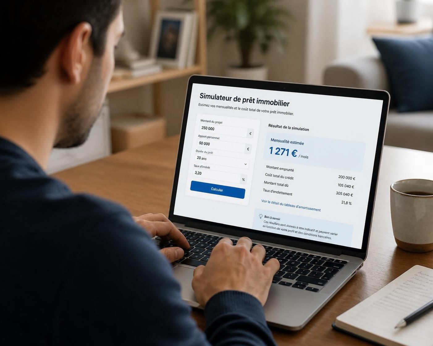 découvrez comment estimer facilement votre emprunt grâce à notre guide de simulation de prêt immobilier. obtenez une estimation rapide et précise pour réaliser votre projet.