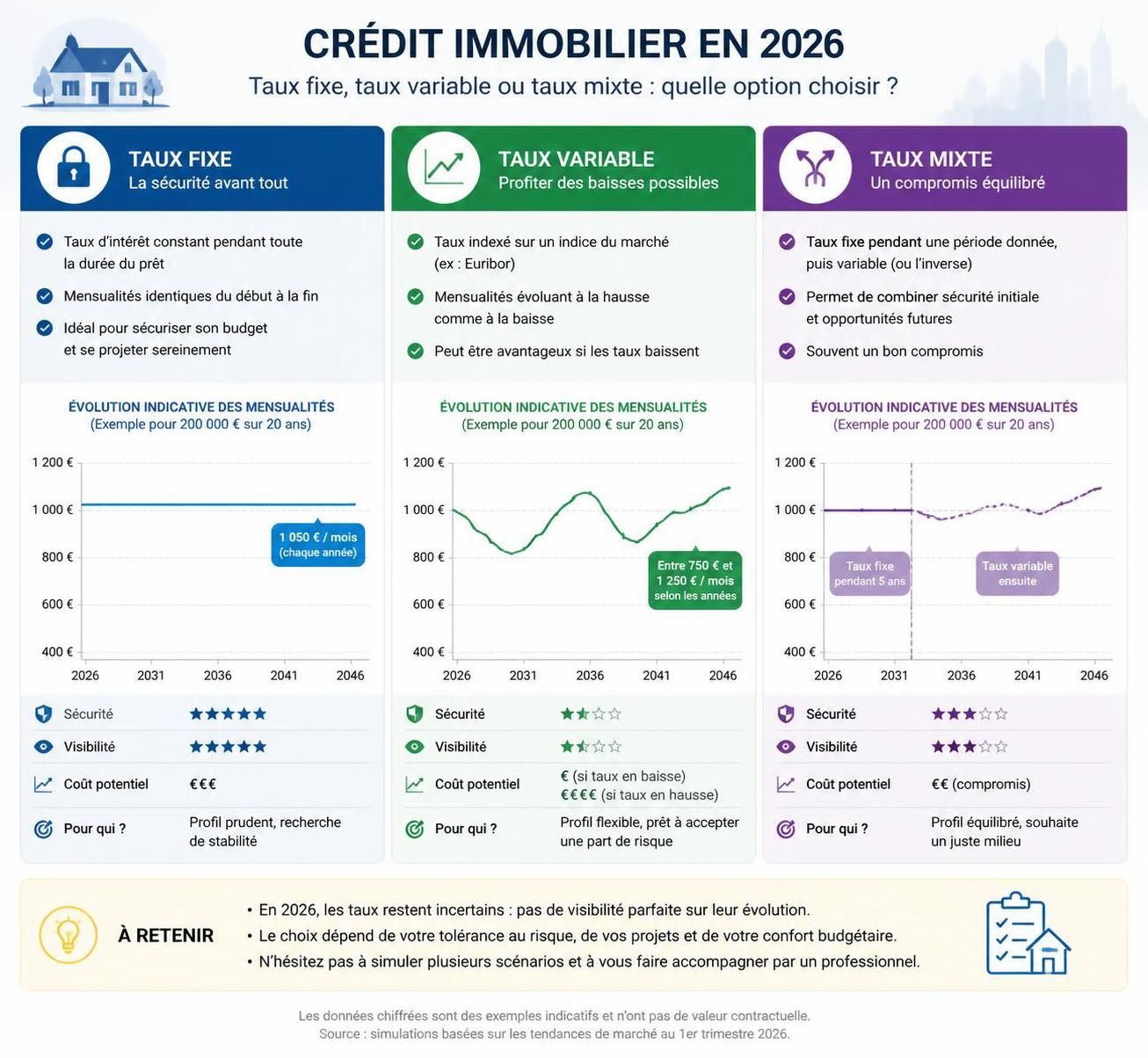 découvrez comment choisir le meilleur taux de crédit immobilier en 2026 pour financer votre projet en toute sérénité. conseils, tendances et astuces pour un emprunt avantageux.