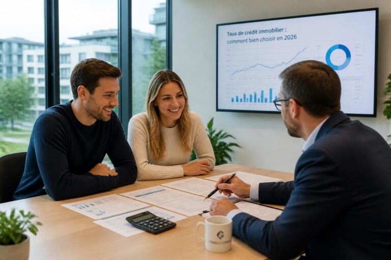 découvrez comment choisir le meilleur taux de crédit immobilier en 2026 pour optimiser votre investissement et réaliser votre projet immobilier en toute sérénité.