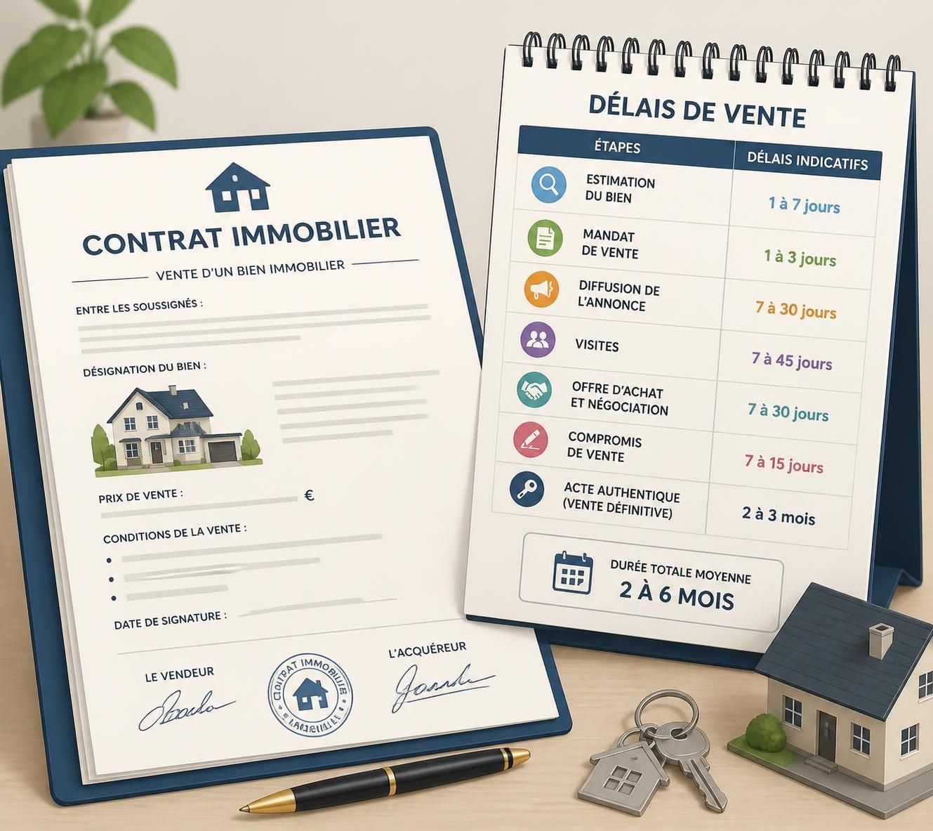 découvrez tout ce qu'il faut savoir sur le délai du compromis de vente en 2026 pour sécuriser votre transaction immobilière en toute sérénité.