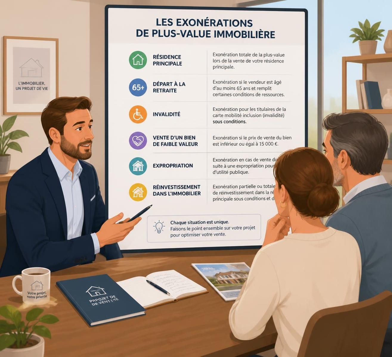 découvrez les conditions essentielles pour bénéficier de l'exonération de la plus-value immobilière en 2026 et optimiser la vente de votre bien.
