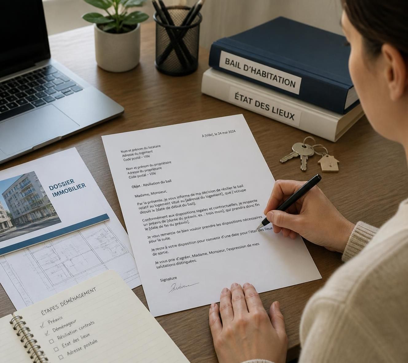 découvrez comment rédiger et envoyer une lettre de résiliation de bail efficace, avec des conseils pratiques pour respecter les démarches légales et faciliter la résiliation de votre contrat de location.