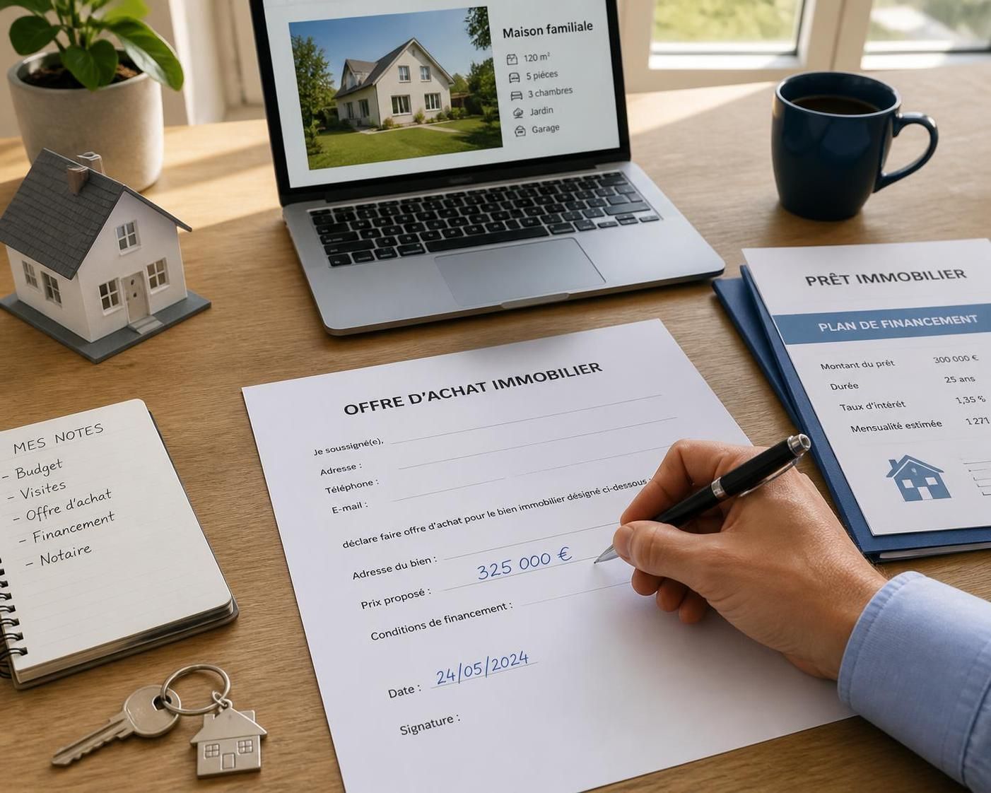 découvrez comment rédiger un modèle d'offre d'achat immobilier efficace pour sécuriser votre transaction et optimiser vos chances d'acquérir le bien souhaité.