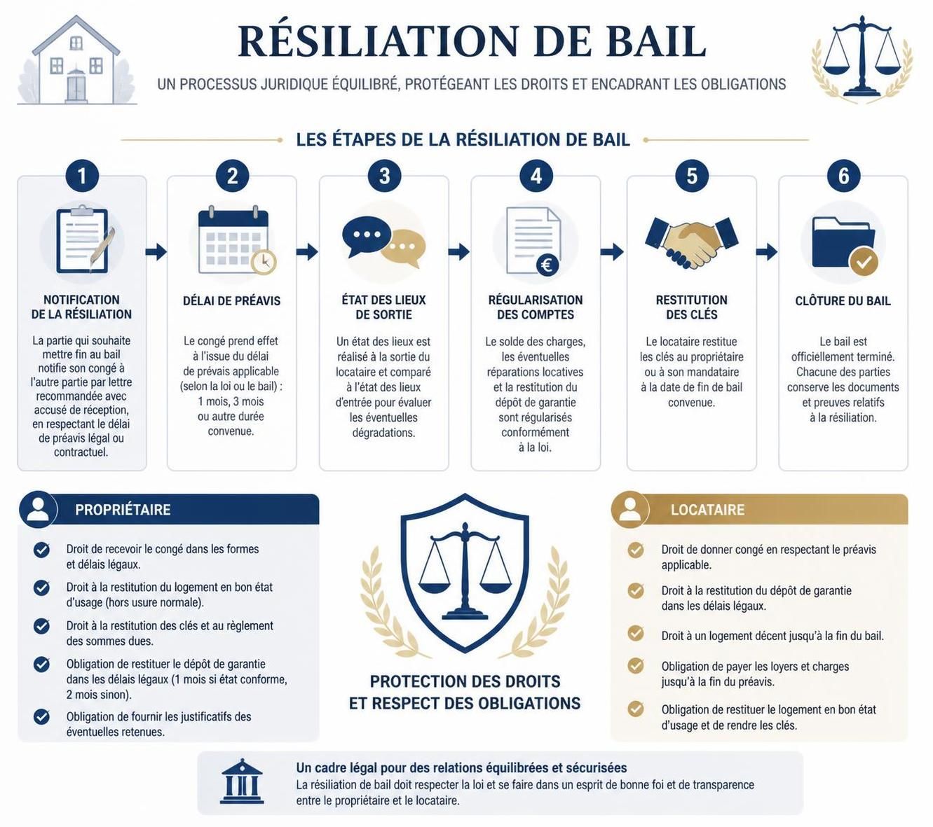 découvrez les démarches essentielles et les conseils pratiques pour une résiliation de bail réussie par le propriétaire, en toute légalité et simplicité.