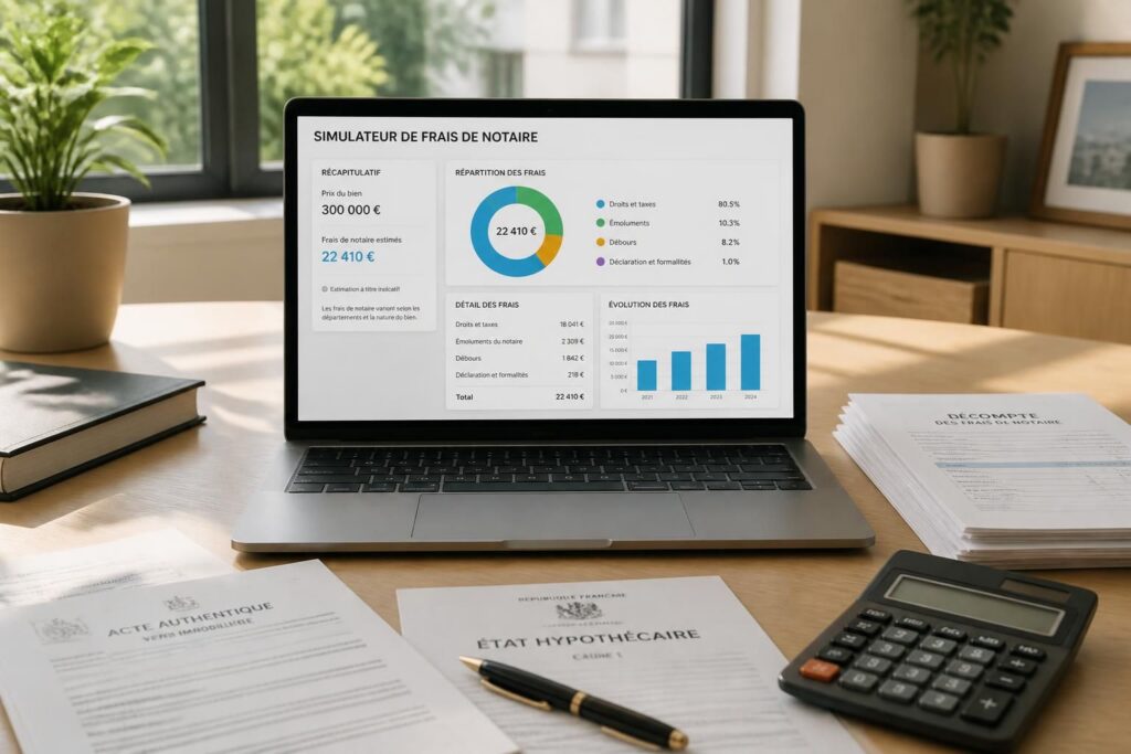 estimez facilement vos frais de notaire grâce à notre simulateur simple et rapide. découvrez comment calculer vos coûts notariaux en toute simplicité pour mieux préparer votre achat immobilier.