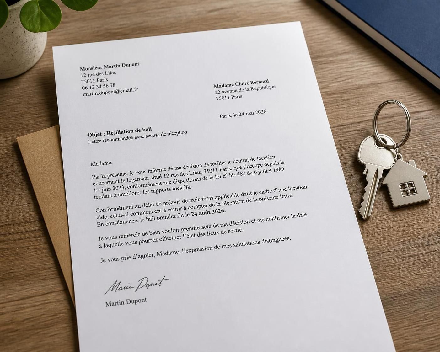 découvrez comment rédiger une lettre de résiliation de bail de location en 2026, avec un guide clair et des conseils pratiques pour réussir votre démarche en toute simplicité.
