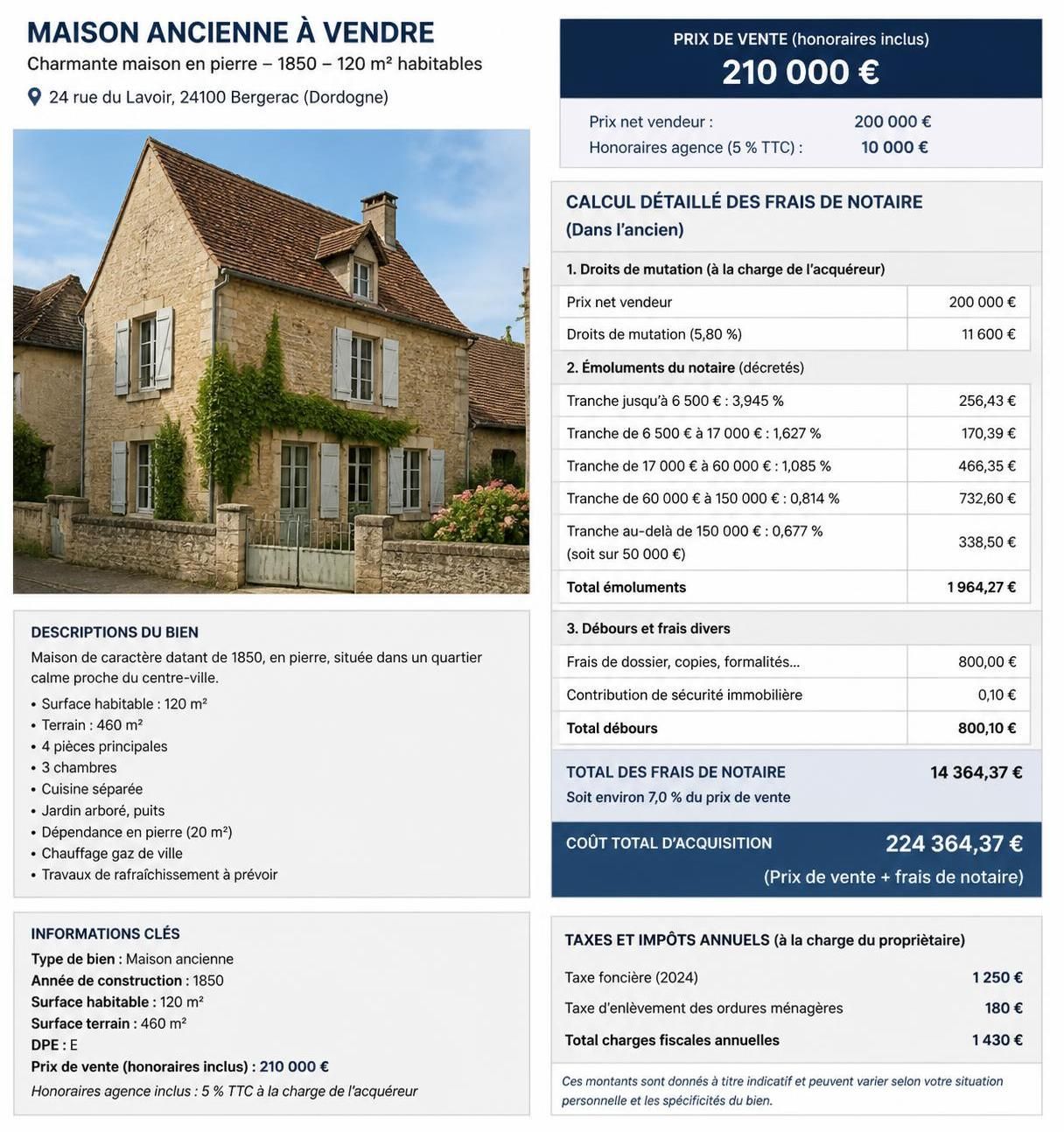 découvrez tout ce qu'il faut savoir sur les frais de notaire lors de la vente d'une maison : calcul, montant et conseils pour bien préparer votre transaction immobilière.
