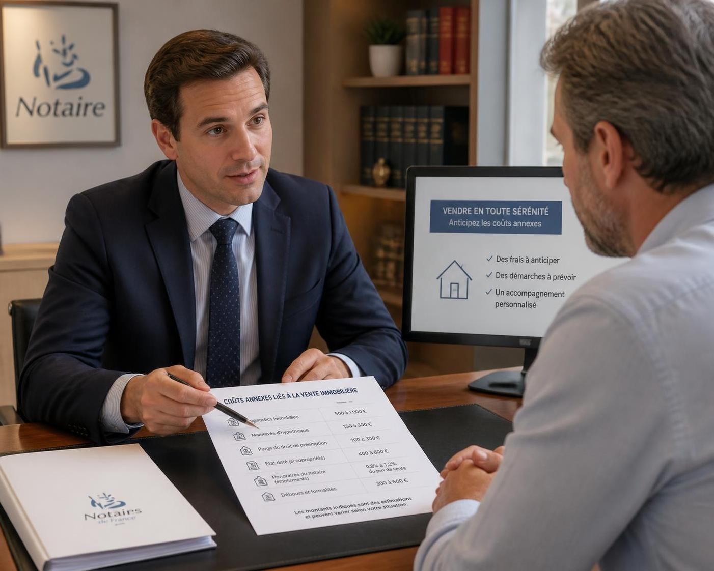 découvrez tout ce qu'il faut savoir sur les frais de notaire lors de la vente d'une maison : montant, calcul et conseils pour bien préparer votre budget immobilier.