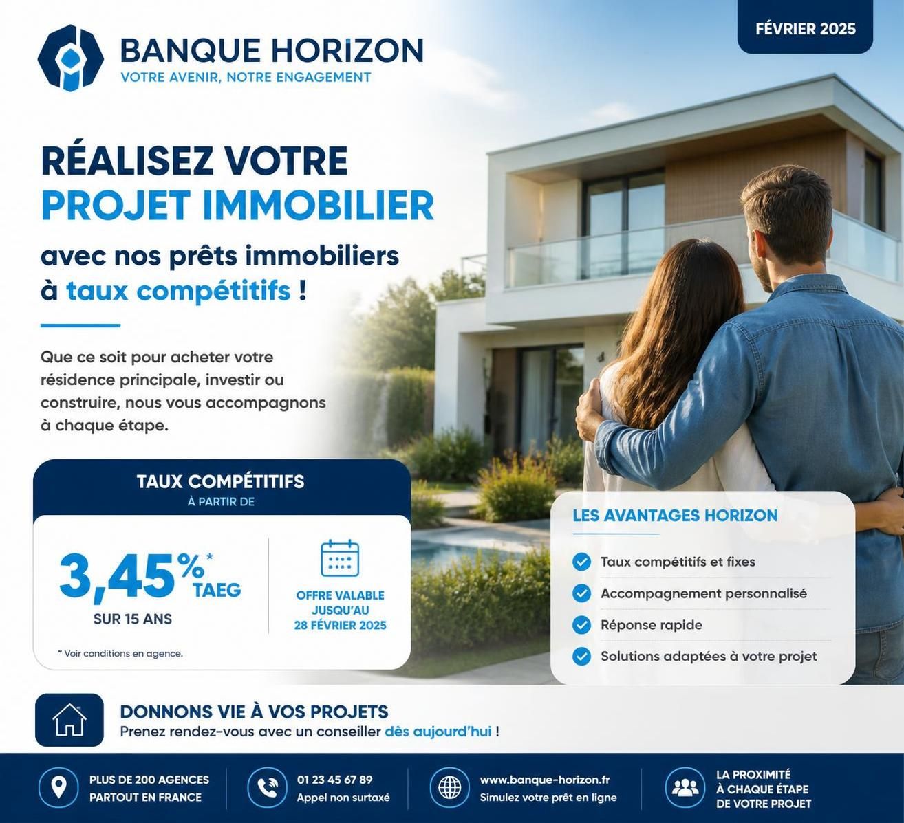 découvrez les taux du crédit immobilier en février 2025 et les informations essentielles pour bien préparer votre projet d'achat immobilier.